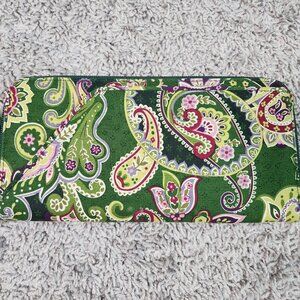 Vera Bradley large travel organizer wallet